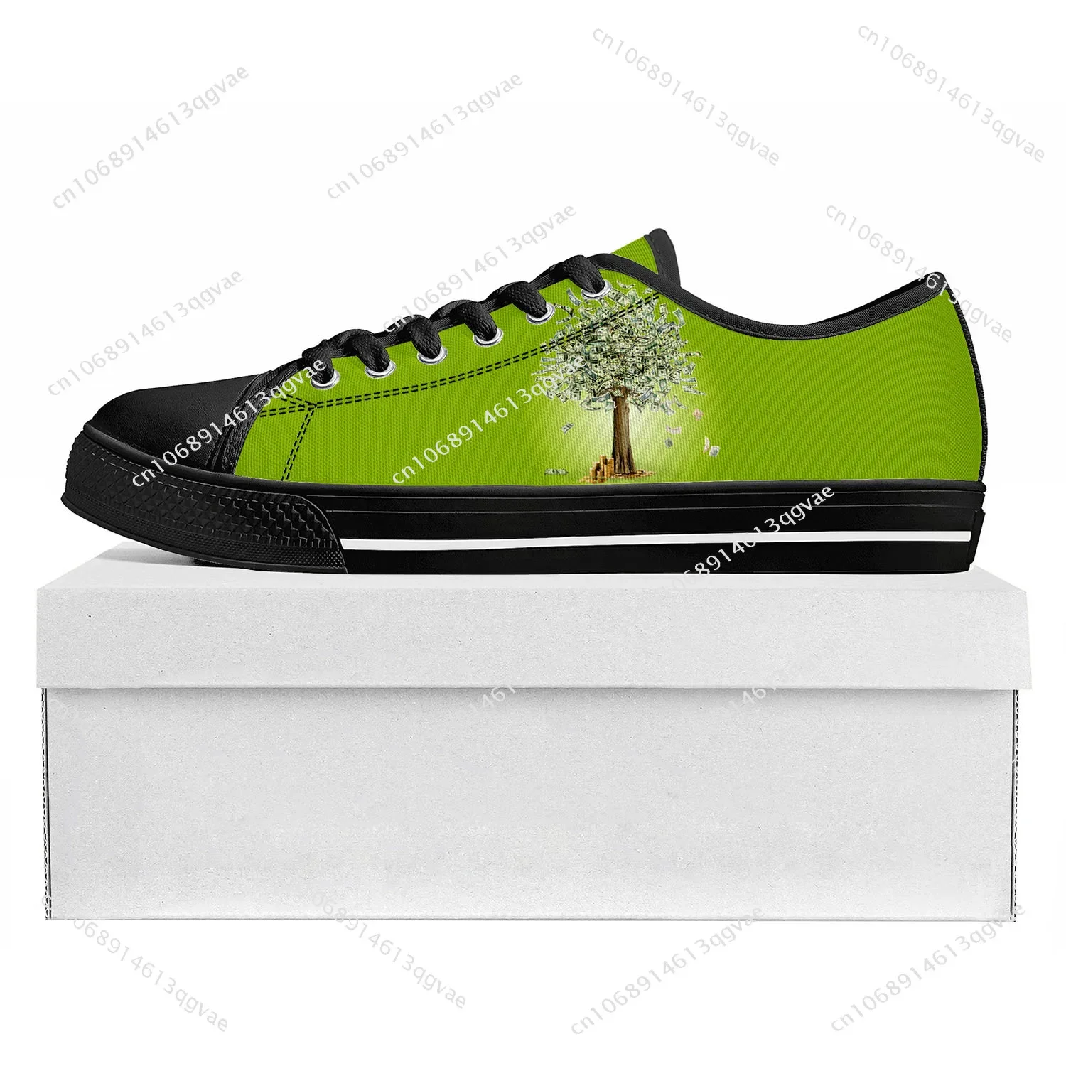 Shoe Tree - Dollar Green Tree Niskie Trampki Wysokiej