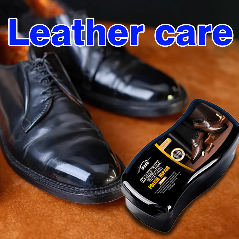 Leather Shoe Polish - Ifubo Instant Shine Gąbka do polerowania