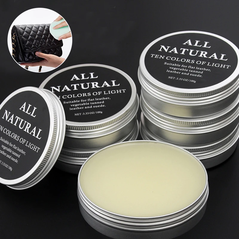 Leather Shoe Polish - 30 ml/100 ml – krem z