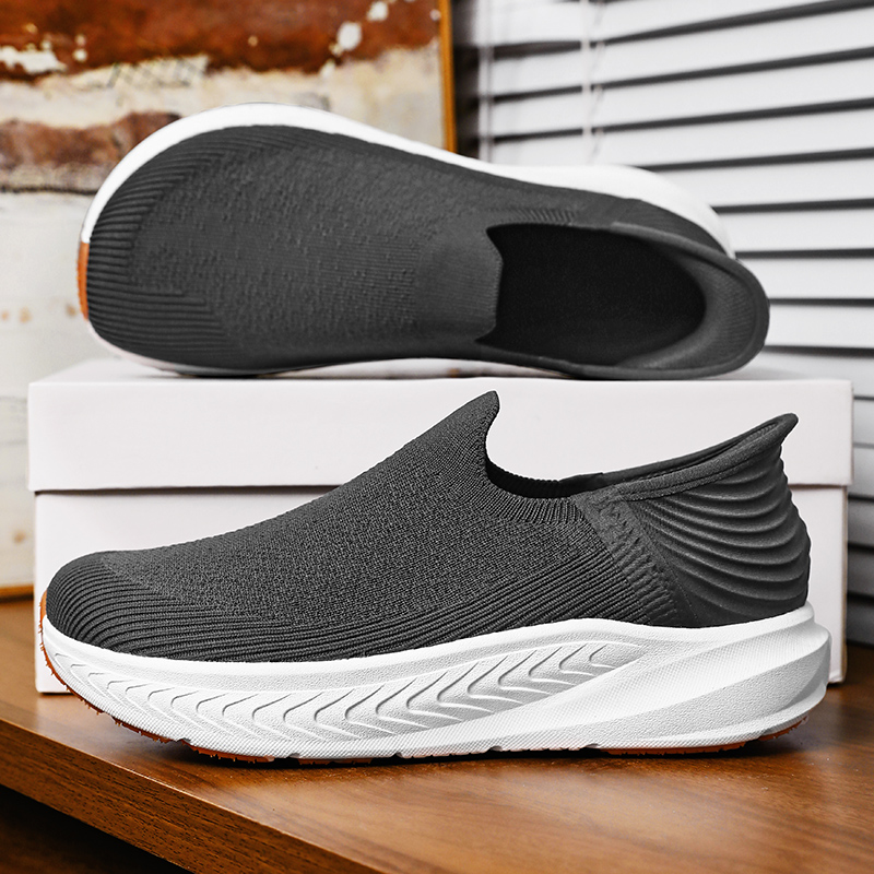 Sneaker Box - Męskie wsuwane buty barefoot, duże rozmiary,