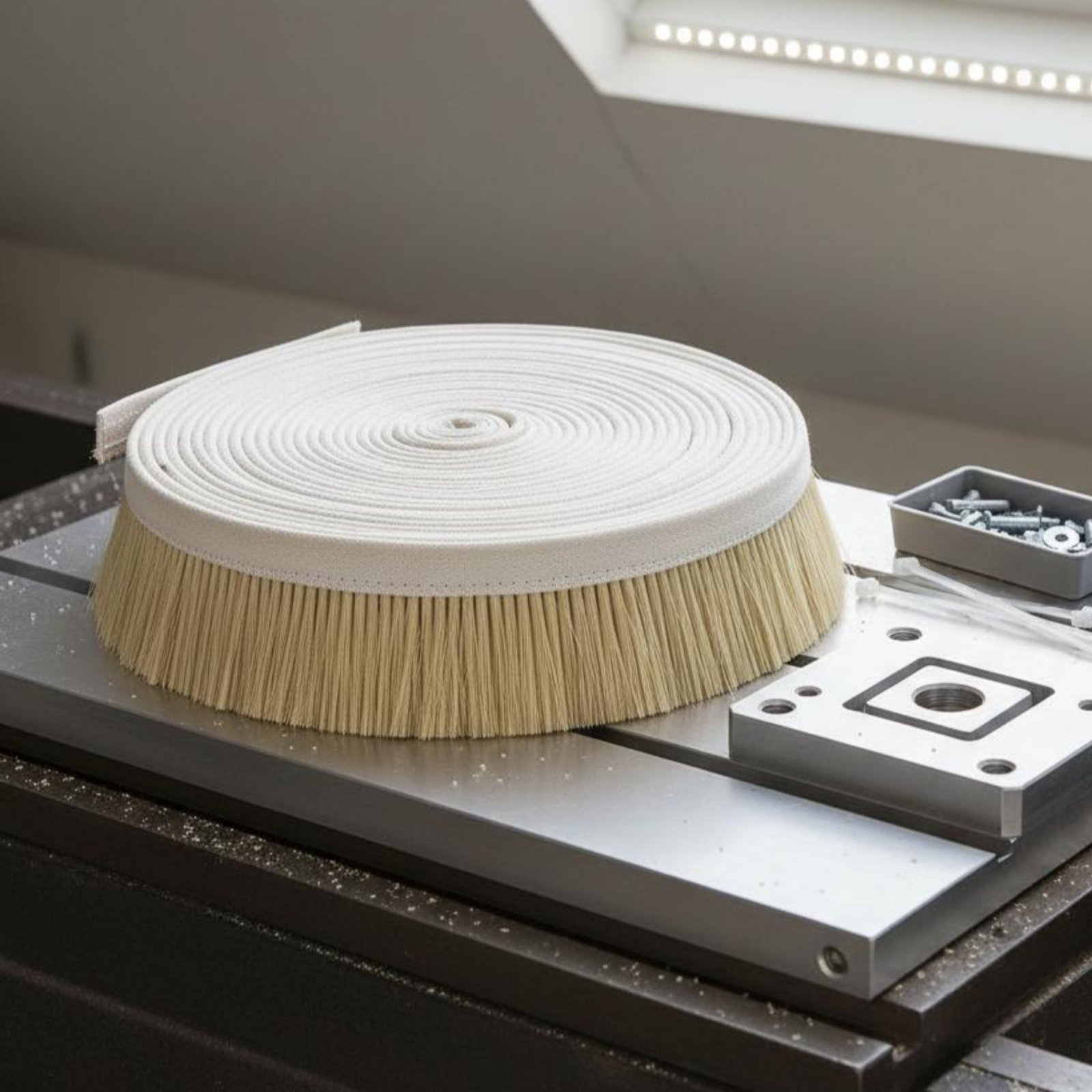Szczotka do odsysania pyłu CNC – Shoe Brush recenzja i cena