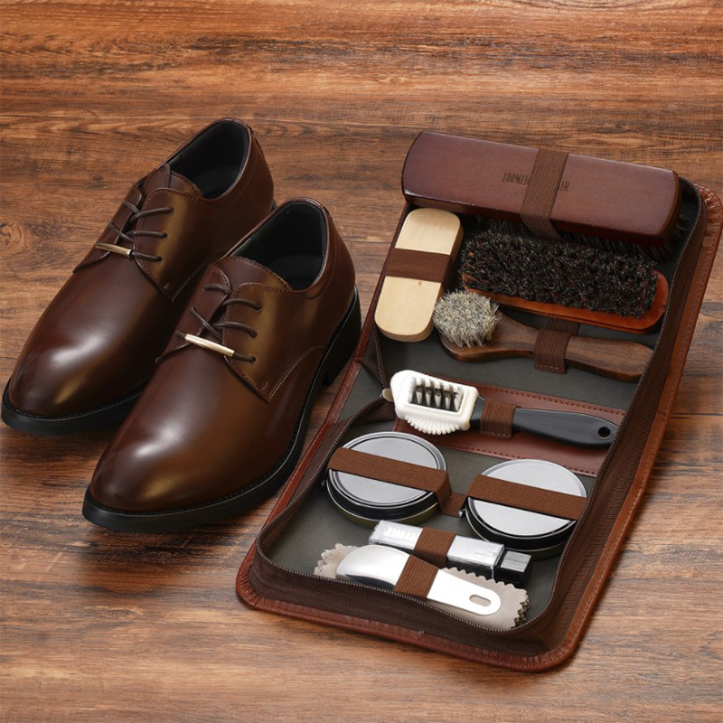 Zestaw szczotek do butów Horse – Leather Shoe Polish recenzja i cena