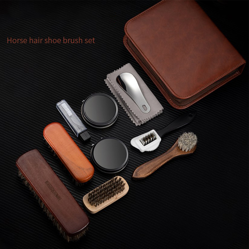 Zestaw szczotek do butów Horse – Leather Shoe Polish recenzja i cena