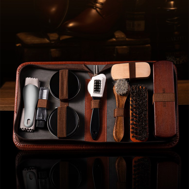 Zestaw szczotek do butów Horse – Leather Shoe Polish recenzja i cena