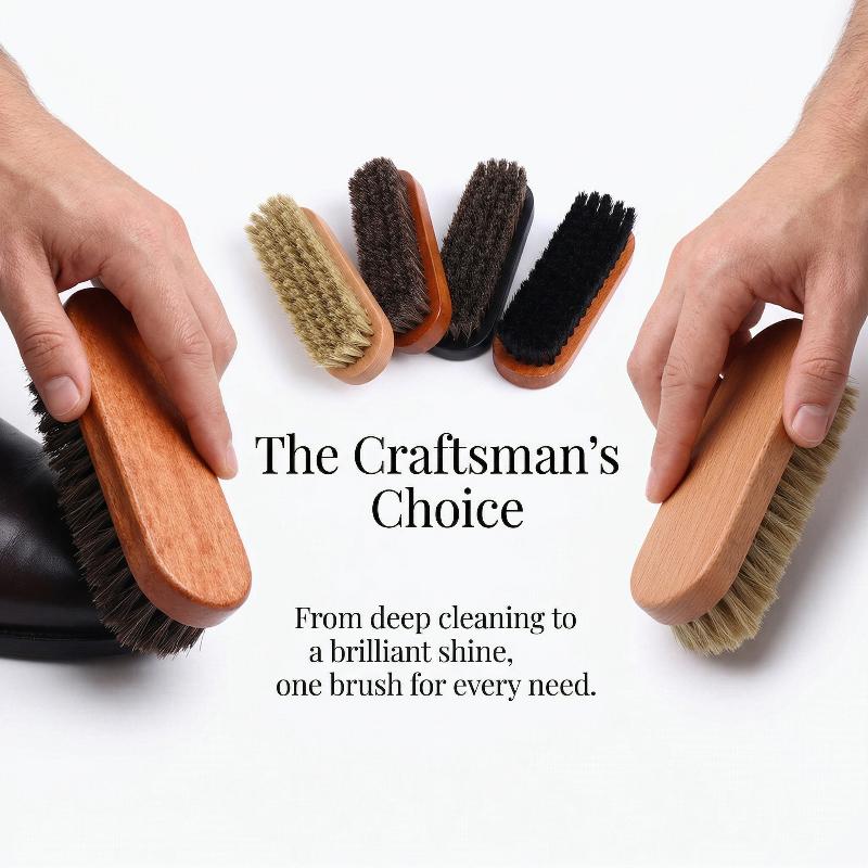 1 szt. Drewniana szczotka do b – Leather Shoe Polish recenzja i cena
