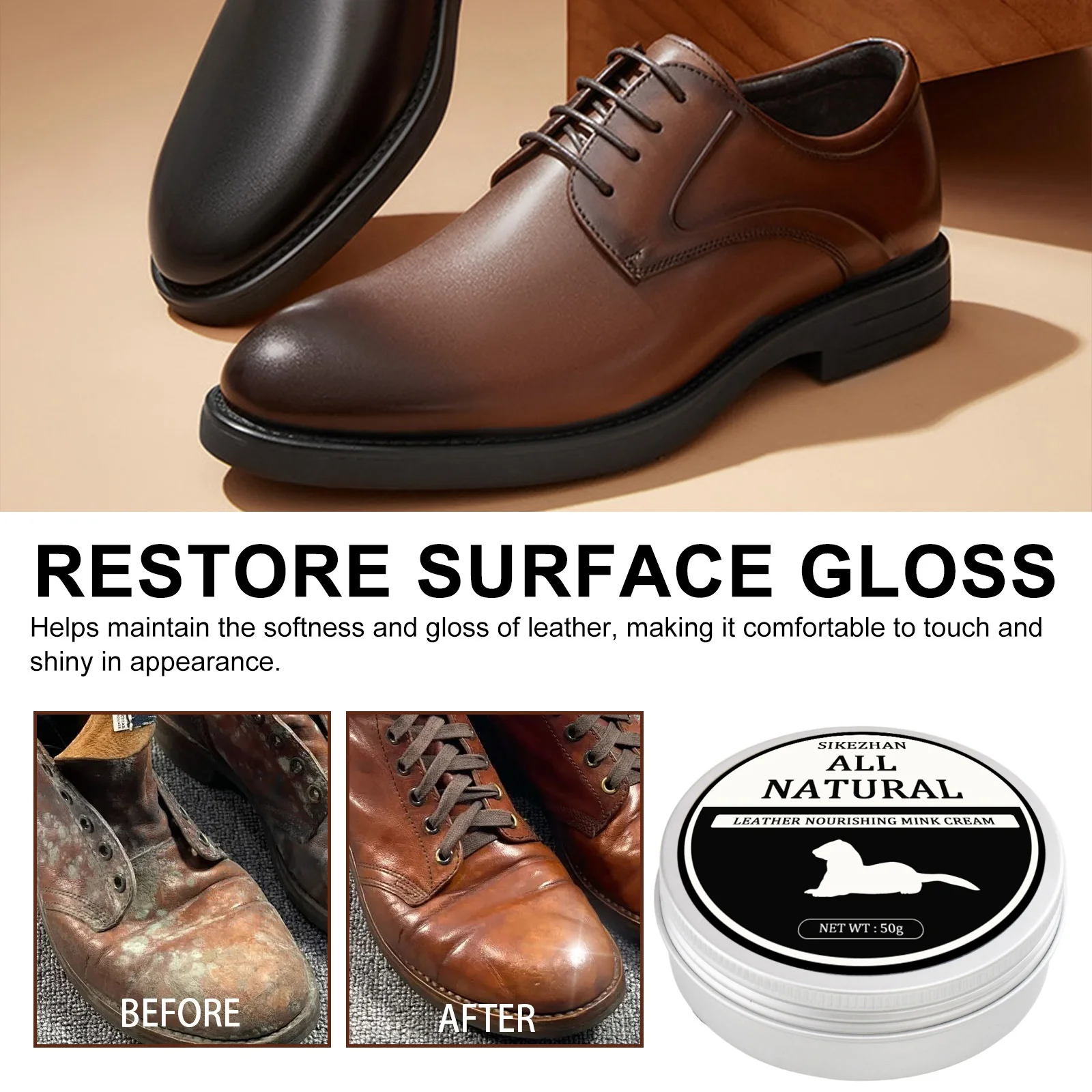 SIKEZHAN Leather Sofa Cleaner  – Leather Shoe Polish recenzja i cena